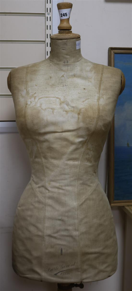 A tailors dummy